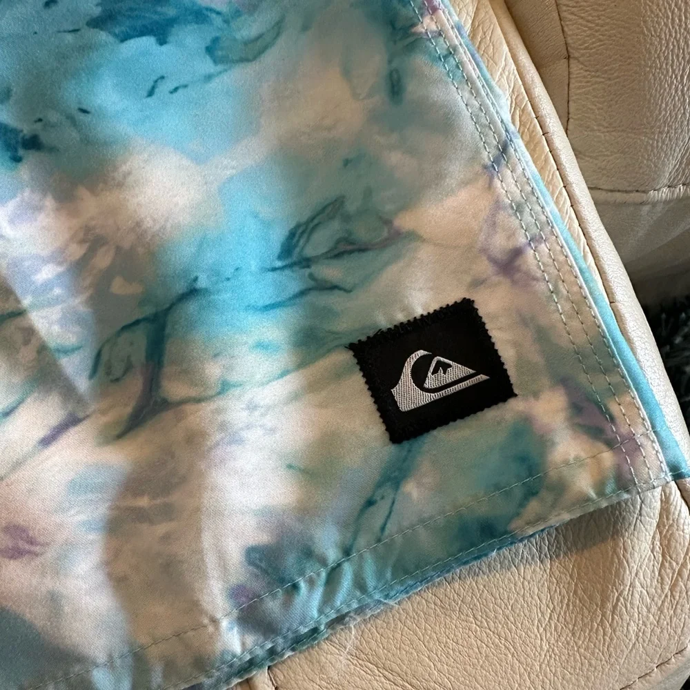 Quiksilver Tie-Dye Swim Beach Board Shorts